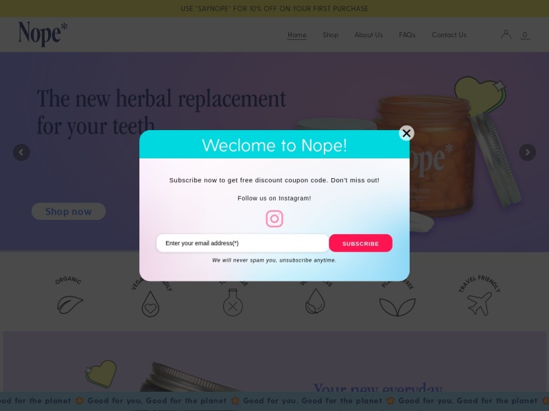 no-pe.in - DTC .in, Health | Best Brands Discovery Platform D2C